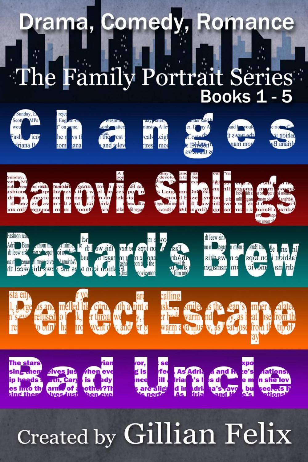 Big bigCover of The Family Portrait Series Box Set: Books 1 - 5