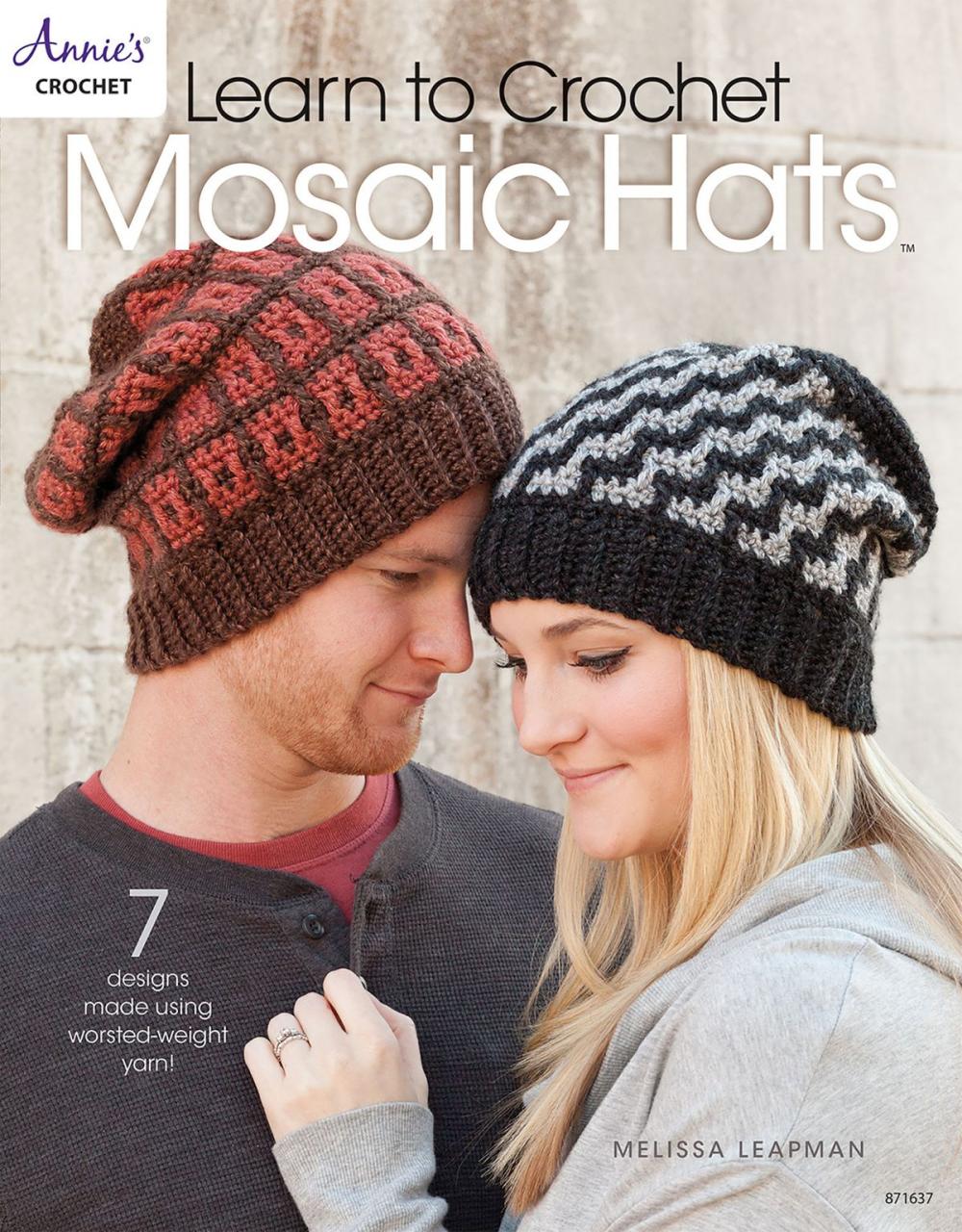 Big bigCover of Learn to Crochet Mosaic Hats