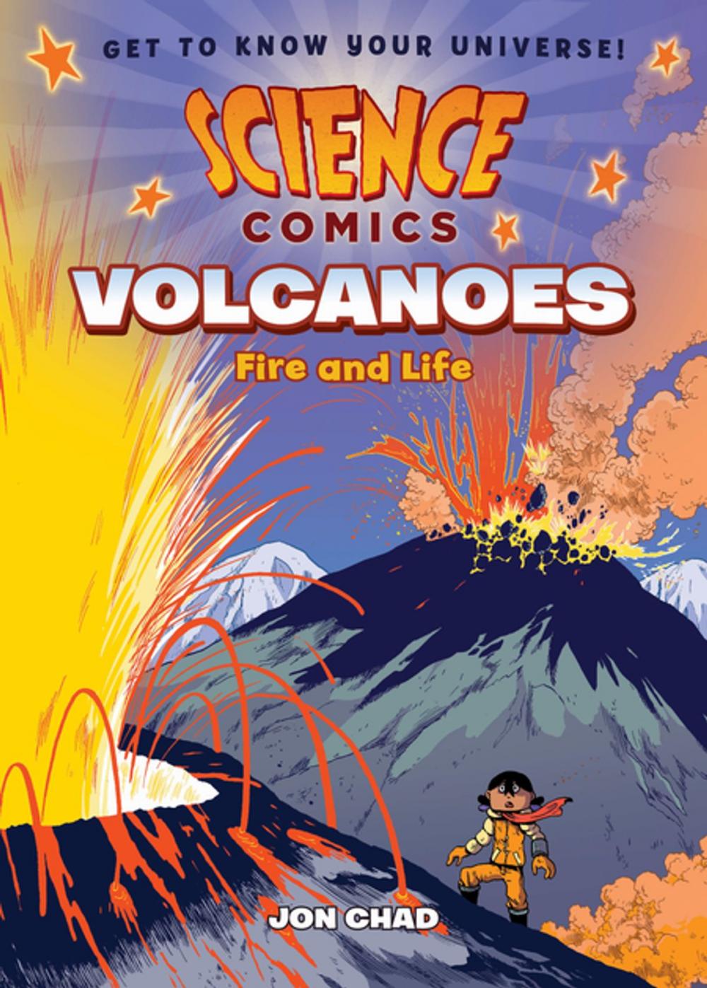 Big bigCover of Science Comics: Volcanoes