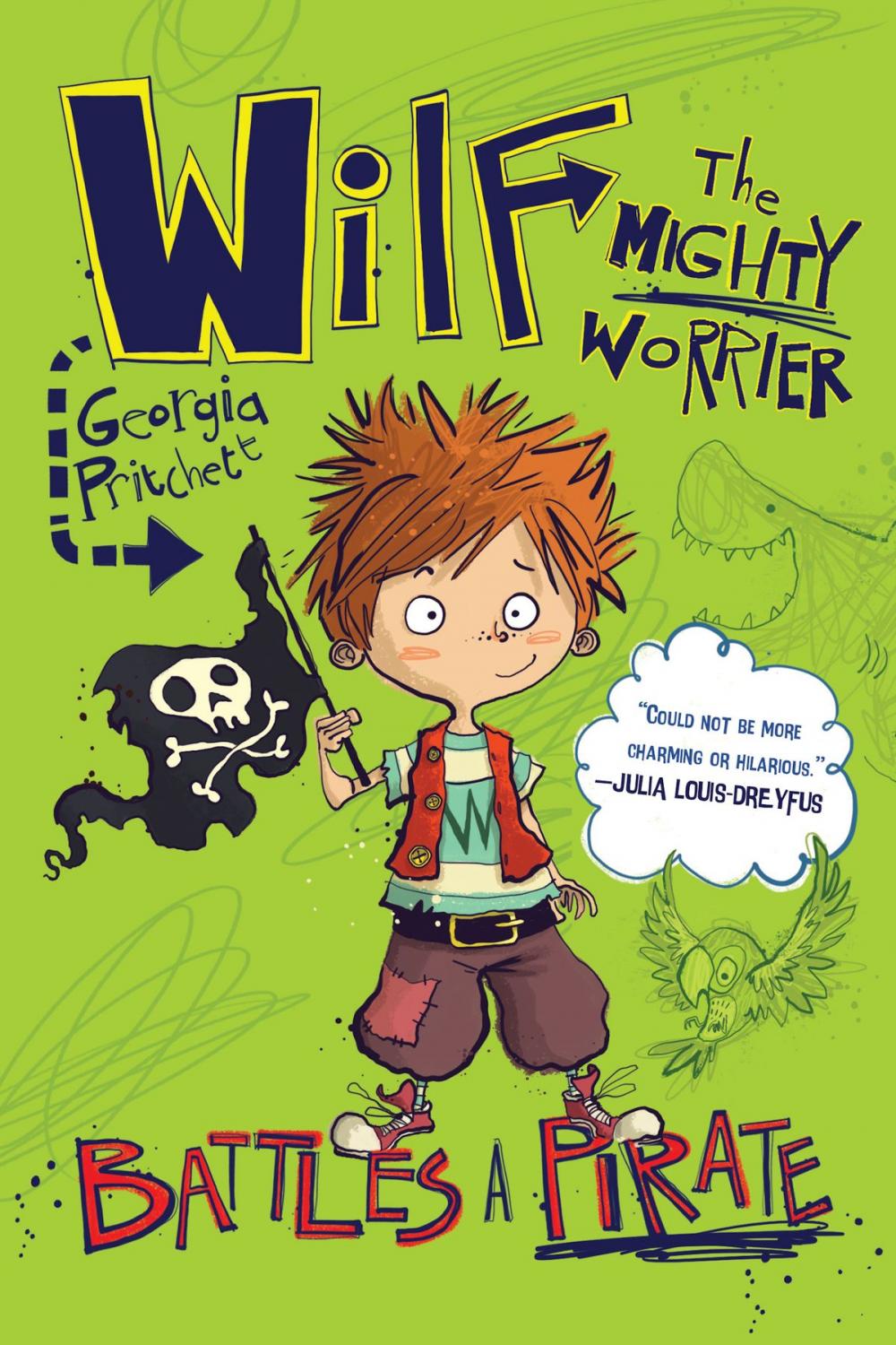 Big bigCover of Wilf the Mighty Worrier: Battles a Pirate