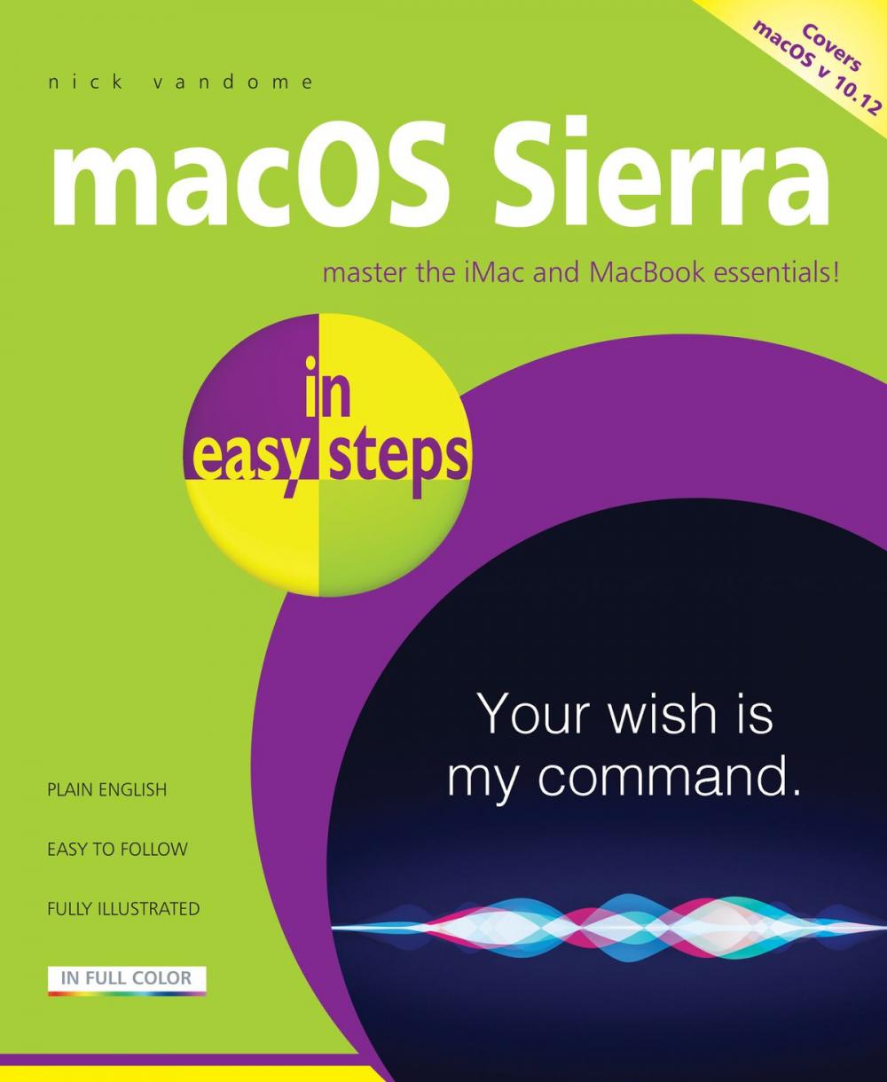 Big bigCover of macOS Sierra in easy steps