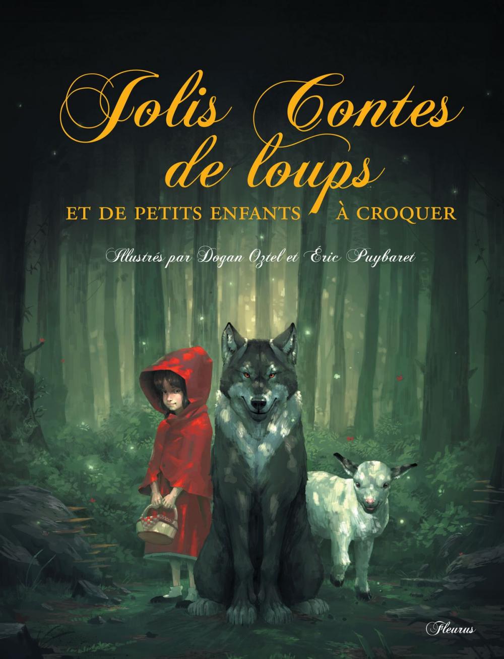 Big bigCover of Jolis contes de loups et de petits enfants à croquer