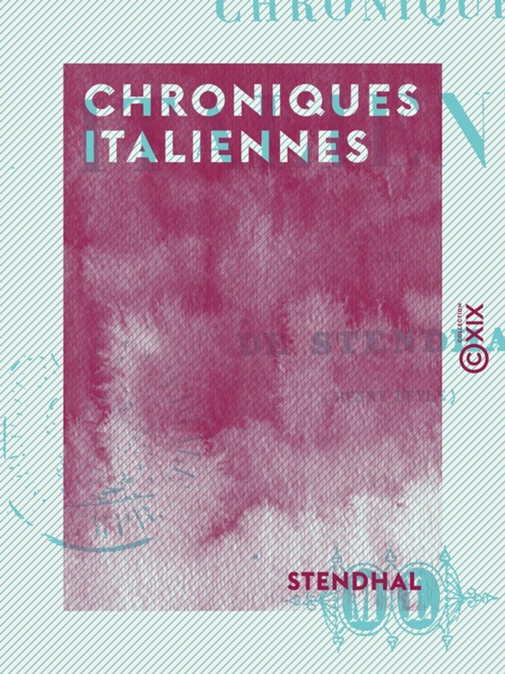 Big bigCover of Chroniques italiennes