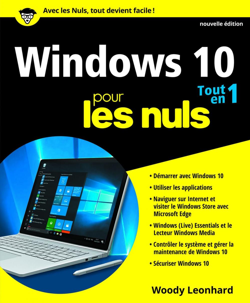 Big bigCover of Windows 10 tout en 1 pour les Nuls, nouvelle édition