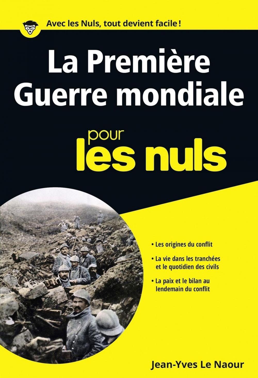 Big bigCover of La première guerre mondiale pour les Nuls poche