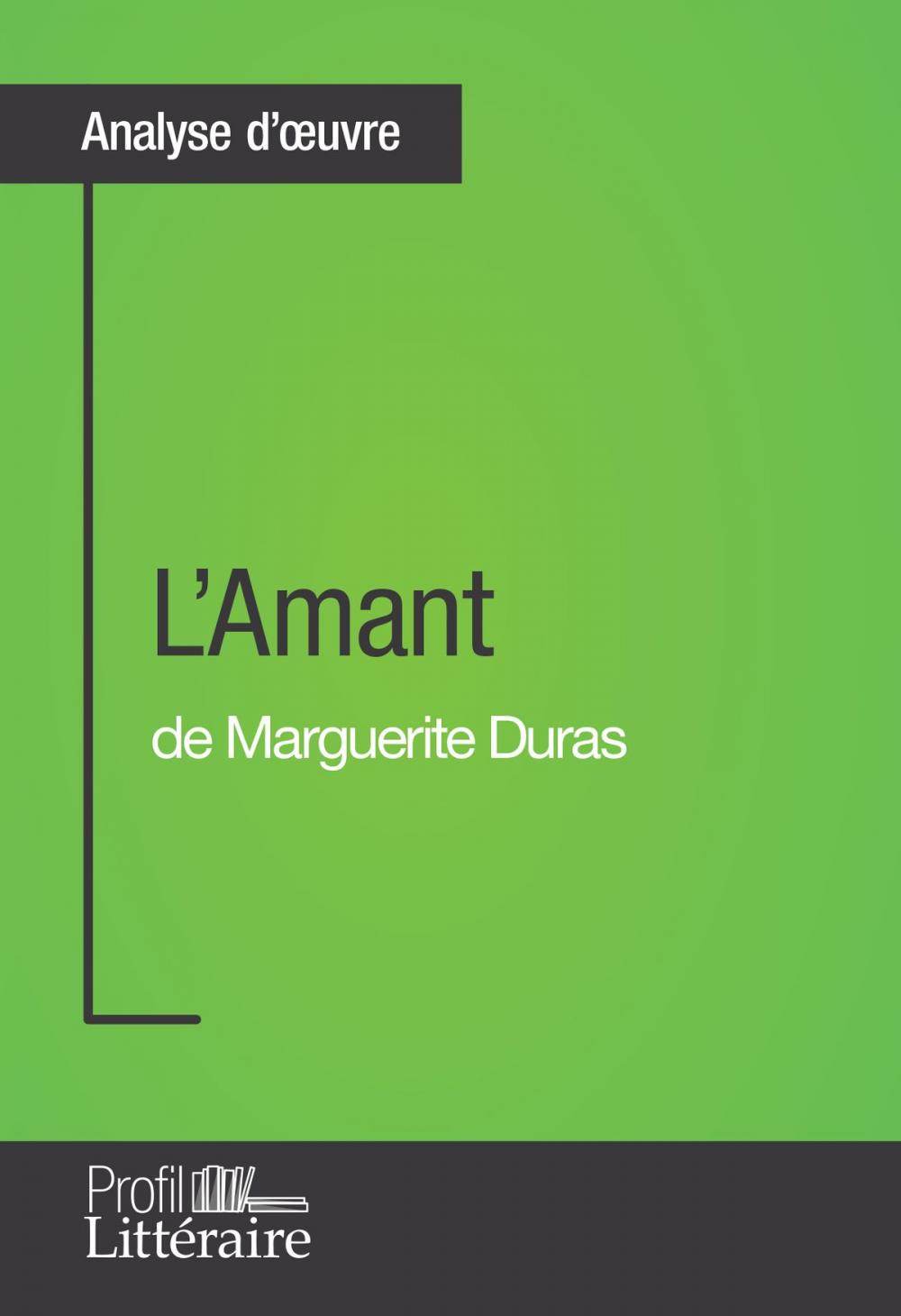 Big bigCover of L'Amant de Marguerite Duras (Analyse approfondie)