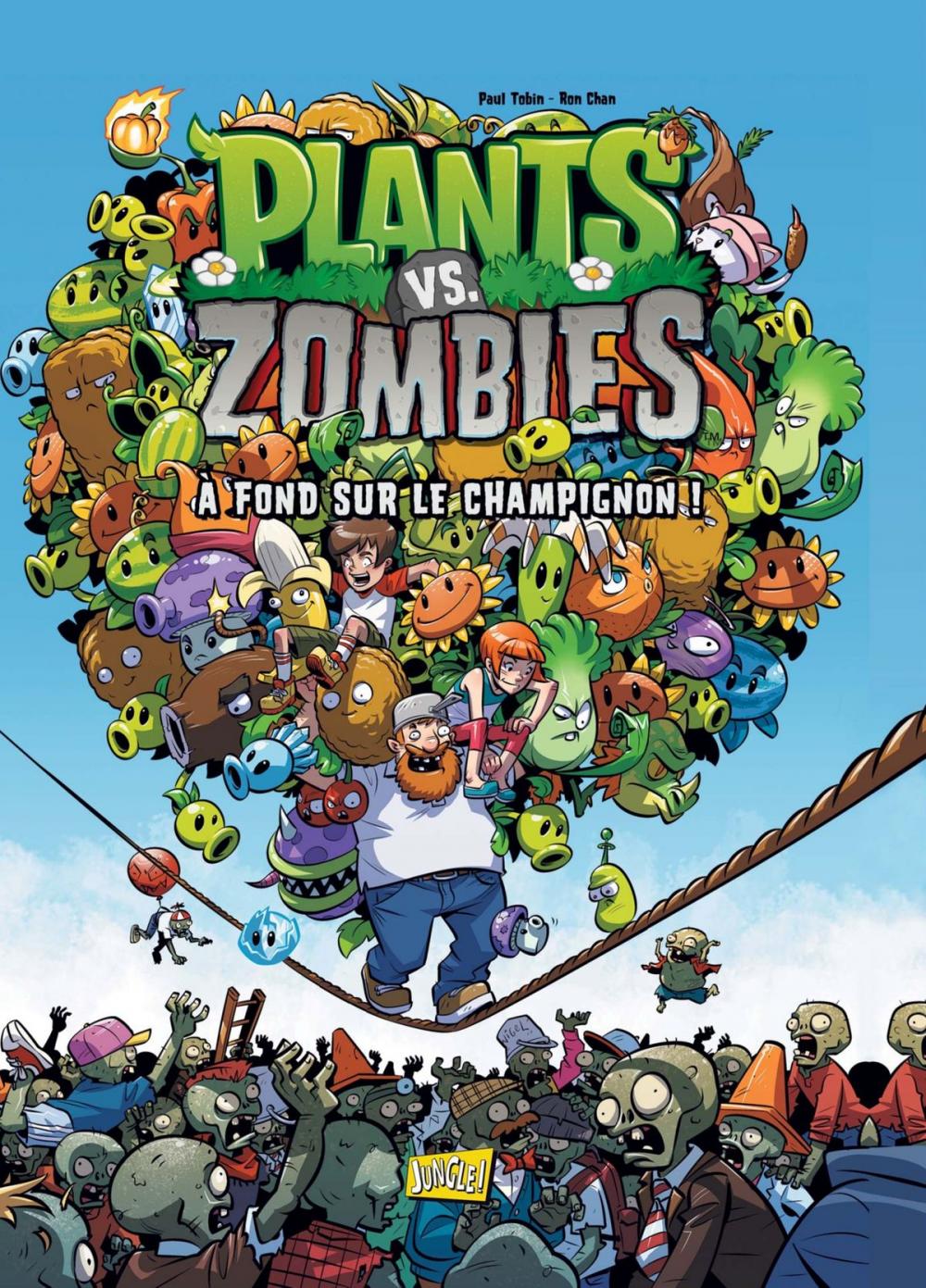 Big bigCover of Plants vs zombies - Tome 5 - A fond sur le champignon