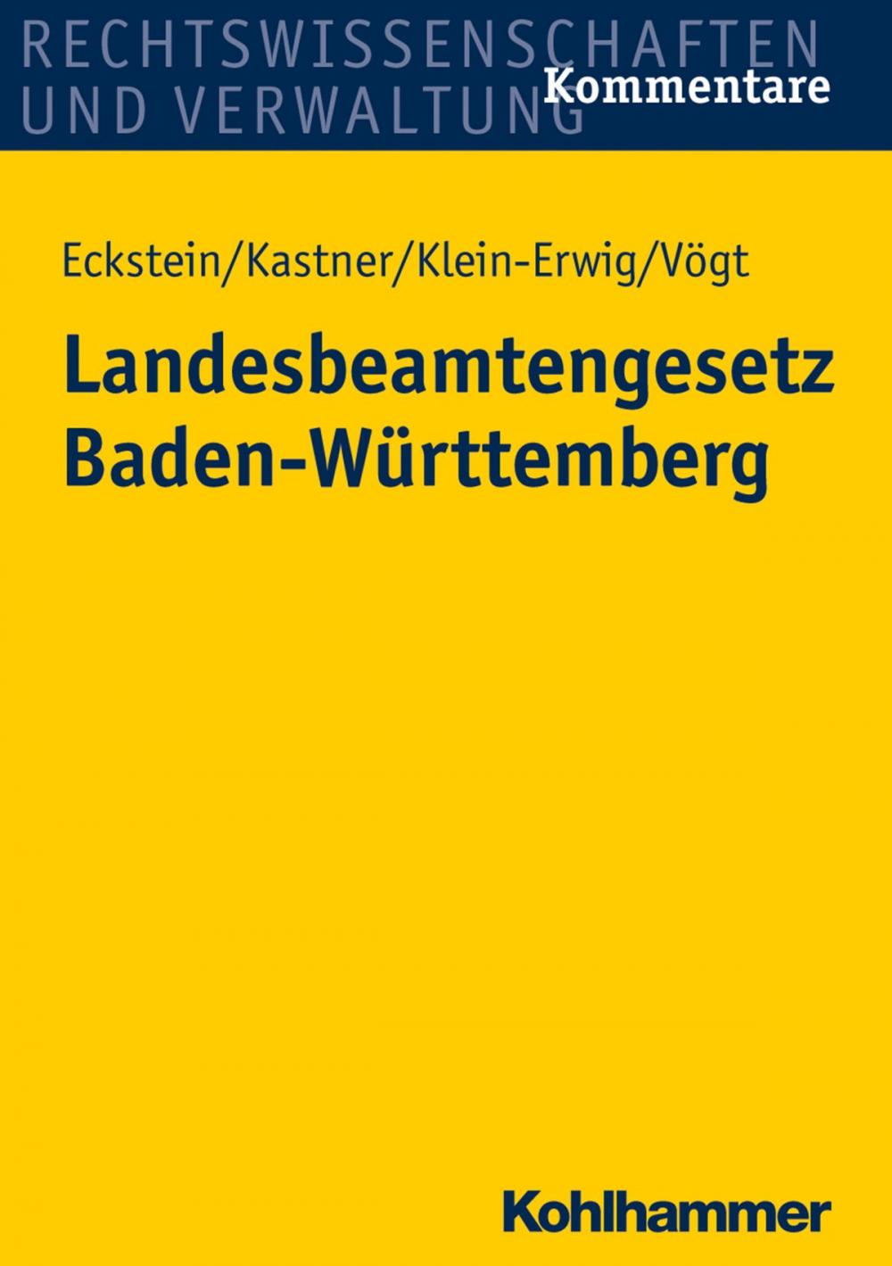 Big bigCover of Landesbeamtengesetz Baden-Württemberg