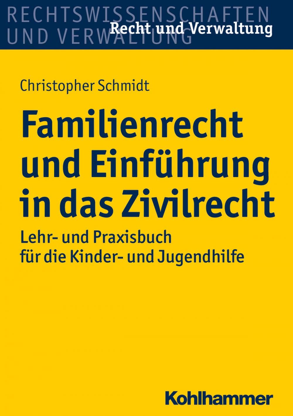 Big bigCover of Familienrecht und Einführung in das Zivilrecht