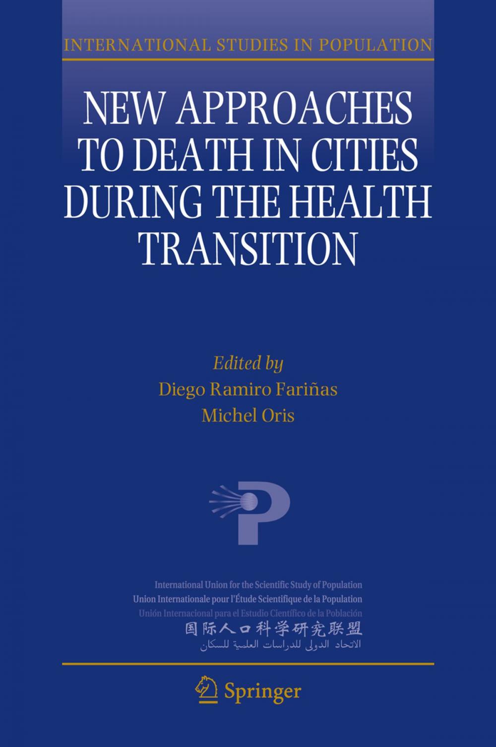 Big bigCover of New Approaches to Death in Cities during the Health Transition