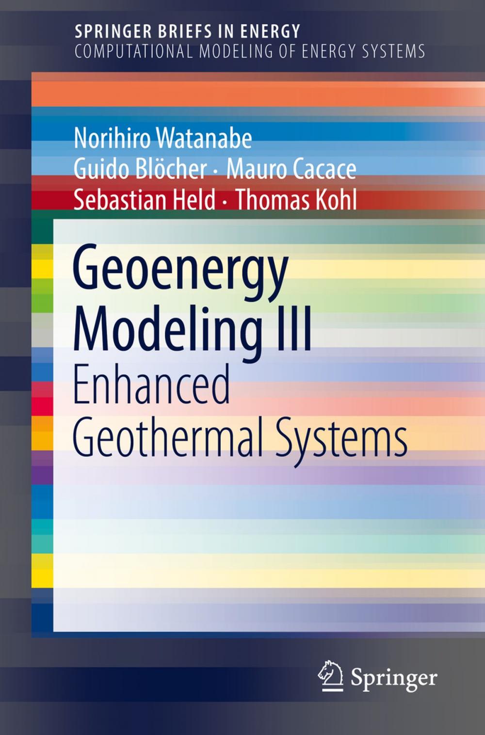 Big bigCover of Geoenergy Modeling III