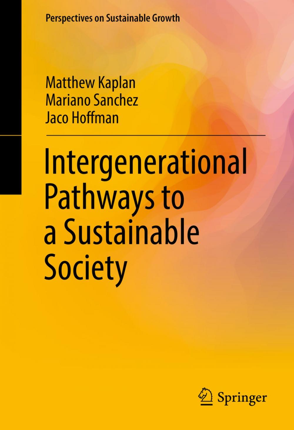 Big bigCover of Intergenerational Pathways to a Sustainable Society