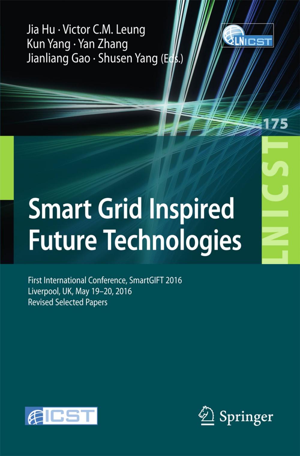 Big bigCover of Smart Grid Inspired Future Technologies