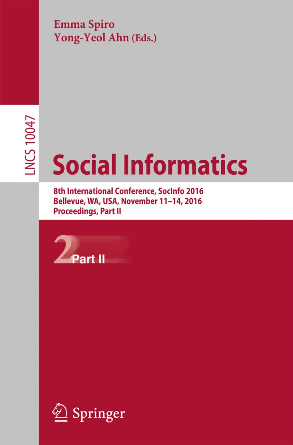 Big bigCover of Social Informatics