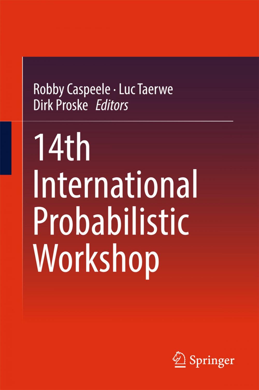 Big bigCover of 14th International Probabilistic Workshop