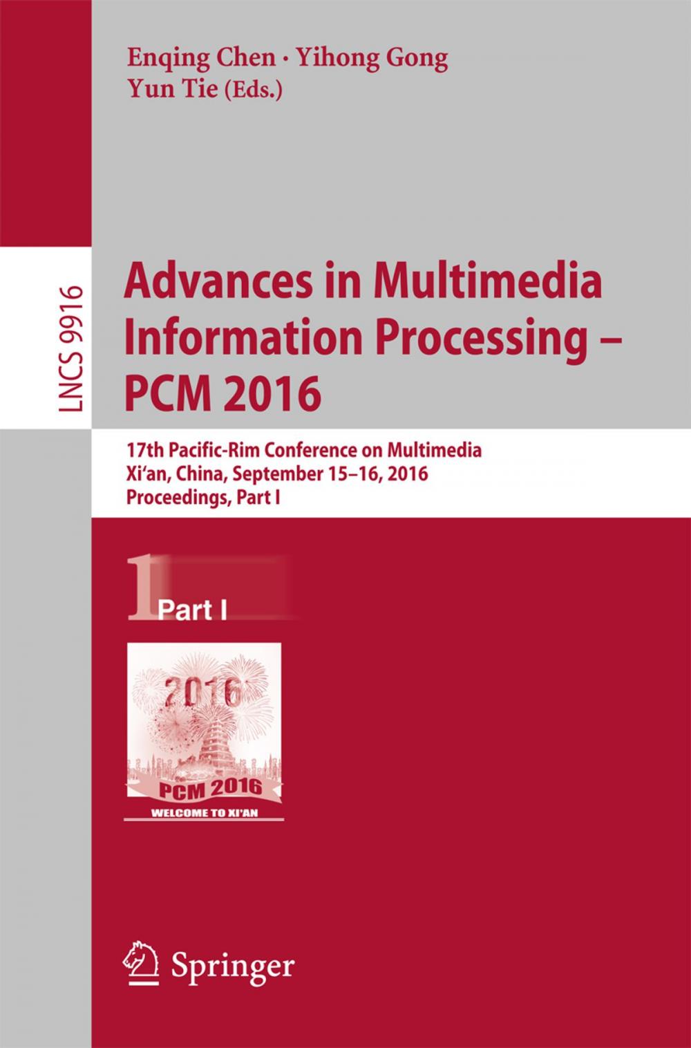 Big bigCover of Advances in Multimedia Information Processing - PCM 2016