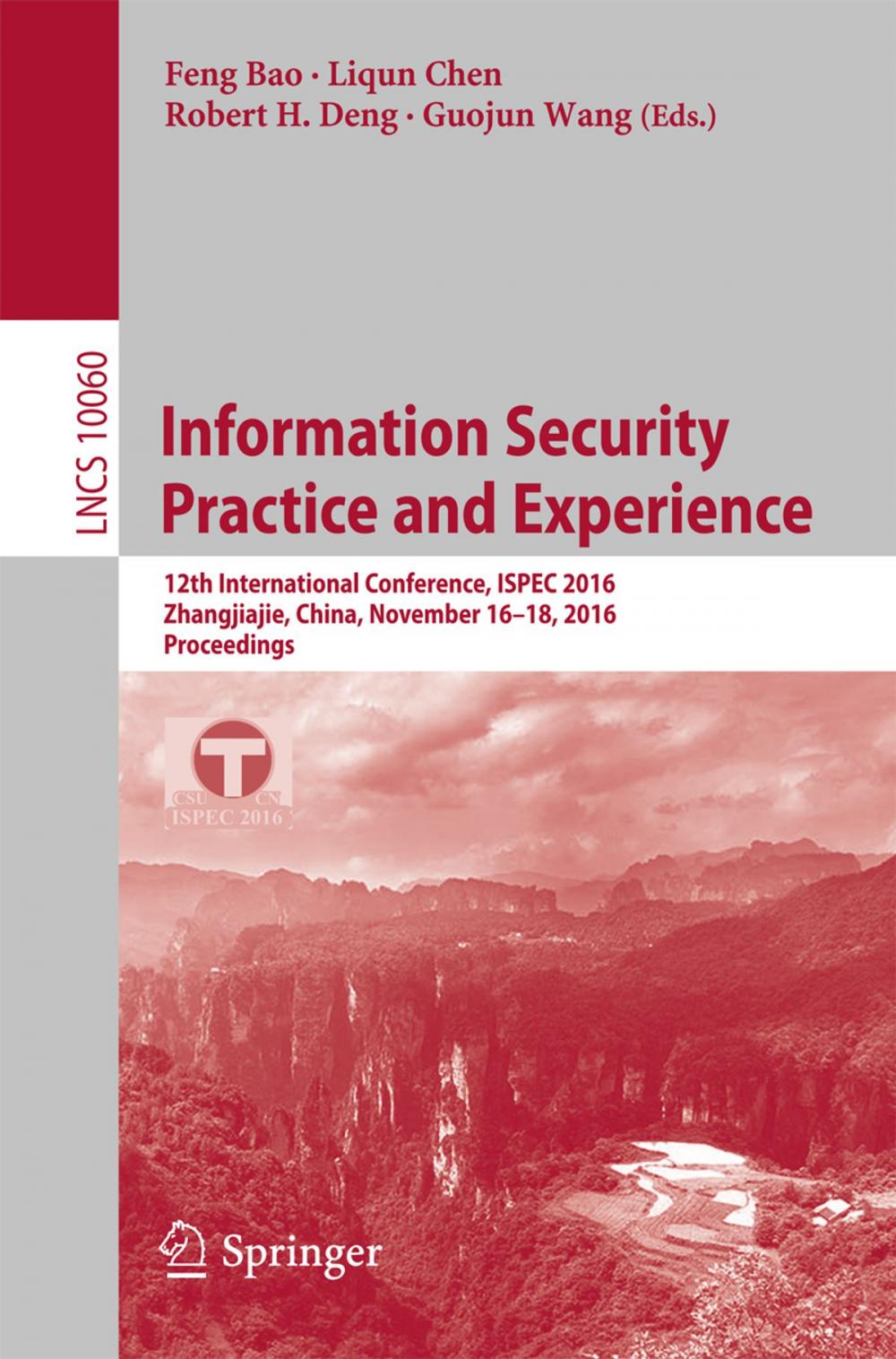 Big bigCover of Information Security Practice and Experience