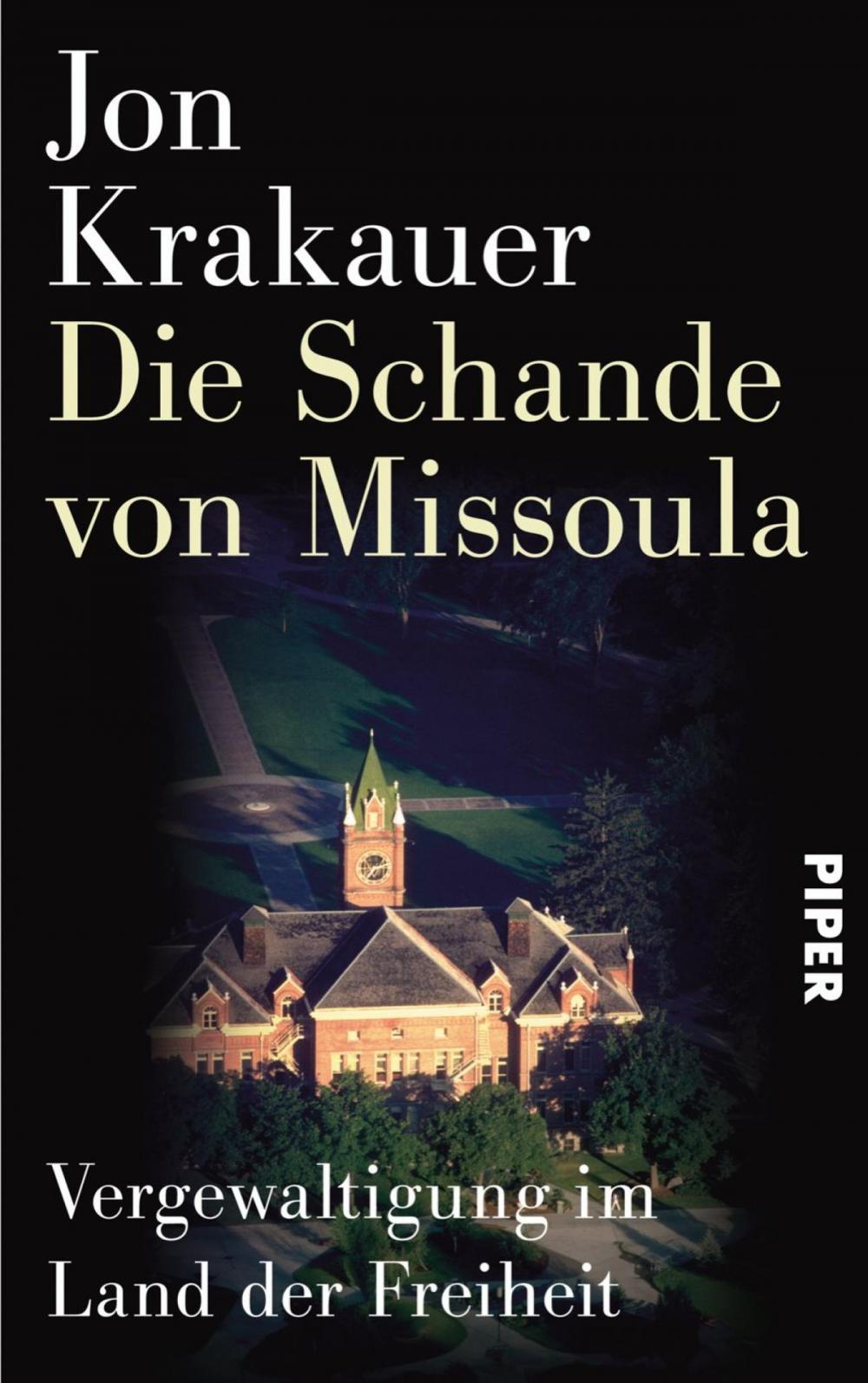 Big bigCover of Die Schande von Missoula