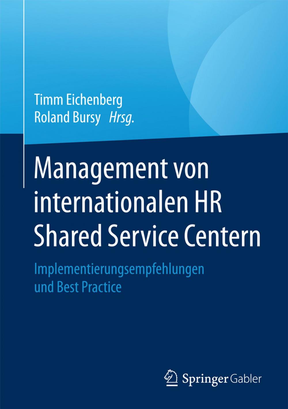 Big bigCover of Management von internationalen HR Shared Service Centern