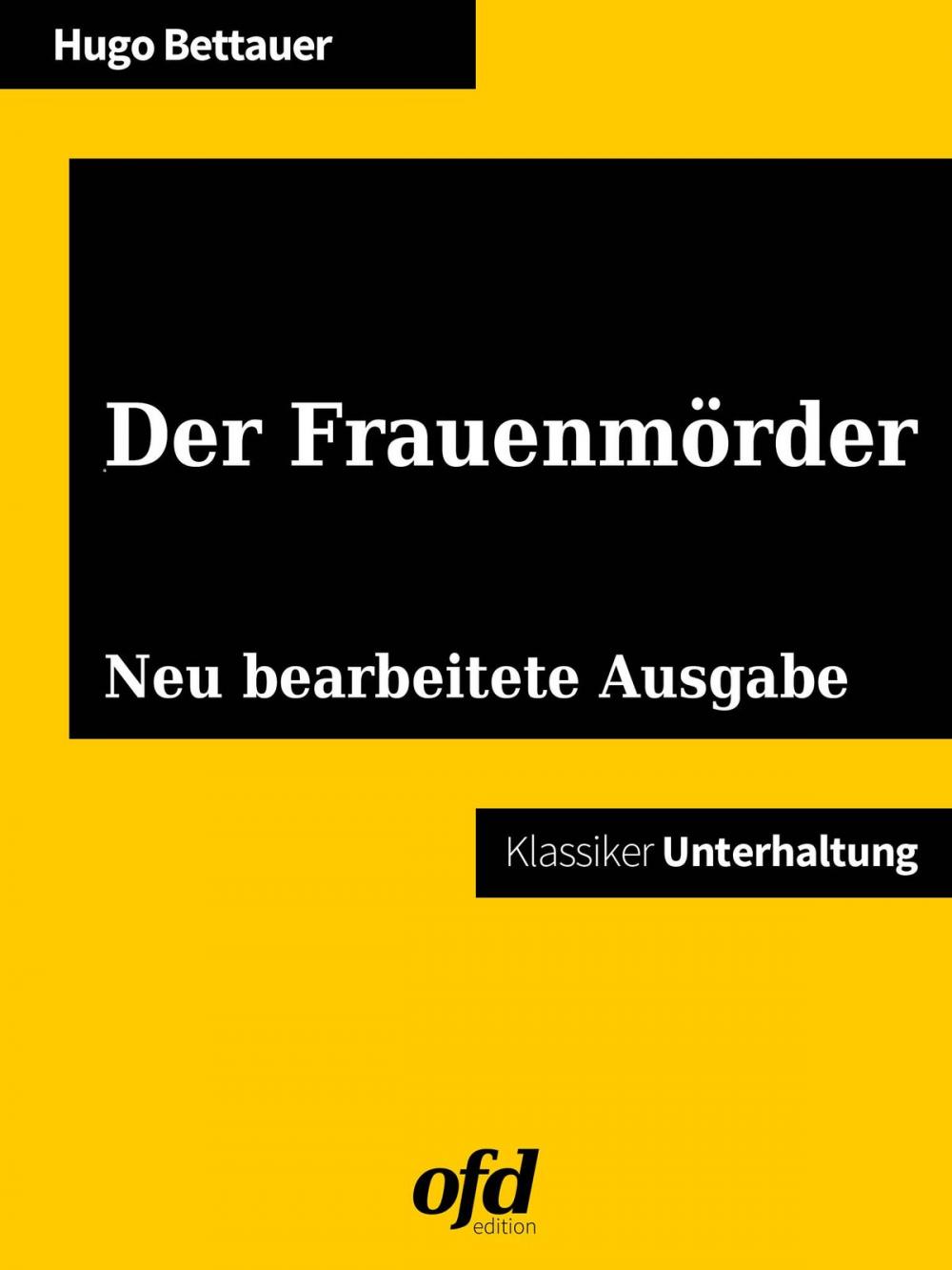 Big bigCover of Der Frauenmörder