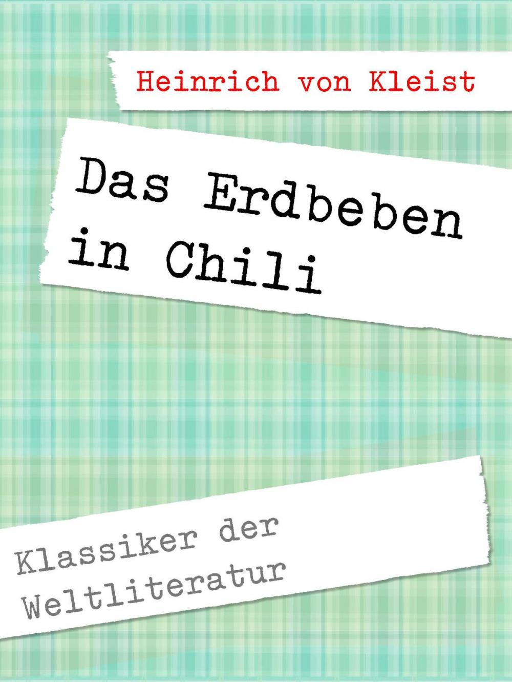 Big bigCover of Das Erdbeben in Chili