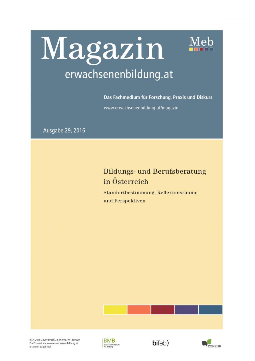 Big bigCover of Bildungs- und Berufsberatung in Österreich. Standortbestimmung, Reflexionsräume und Perspektiven