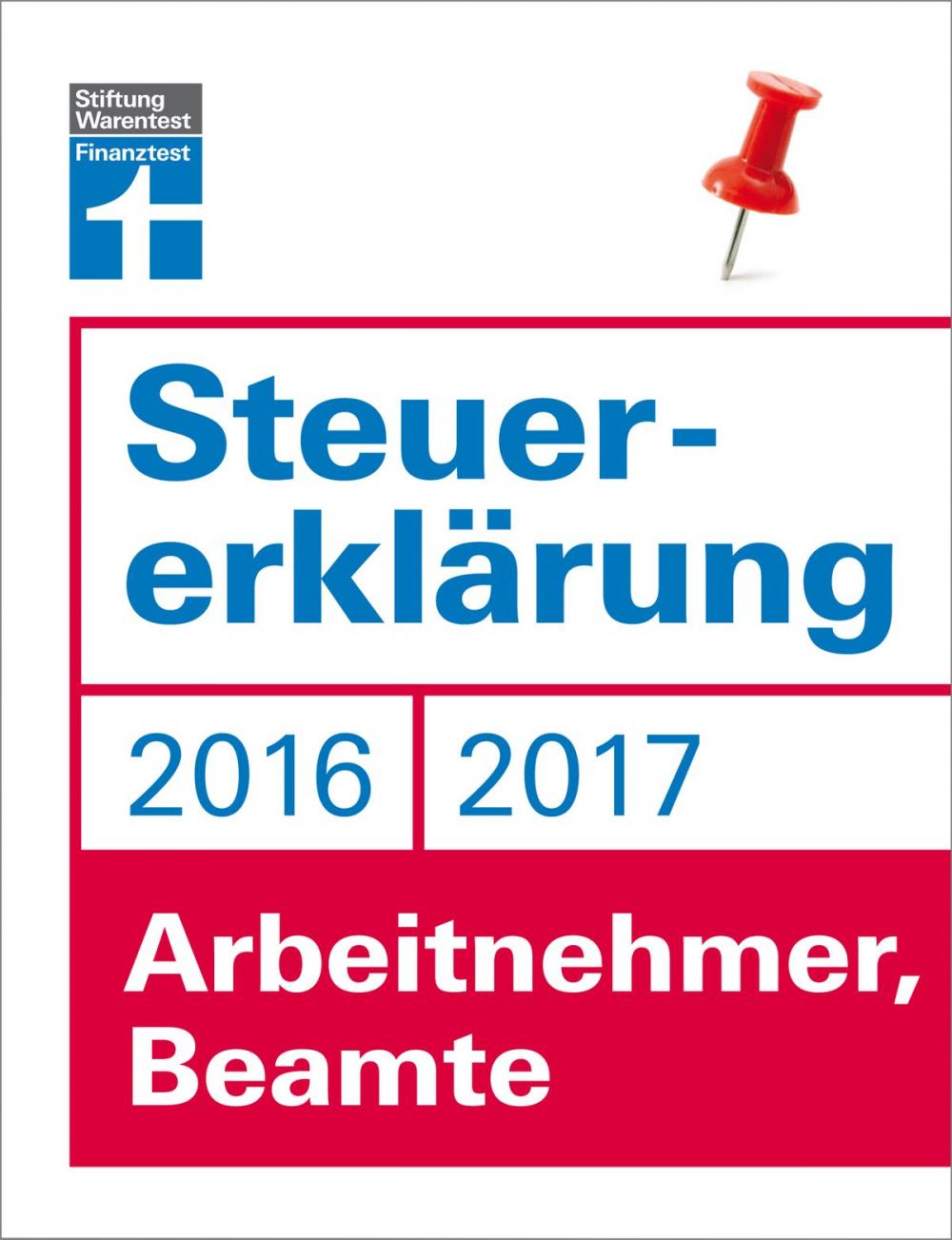 Big bigCover of Steuererklärung 2016/2017 - Arbeitnehmer, Beamte