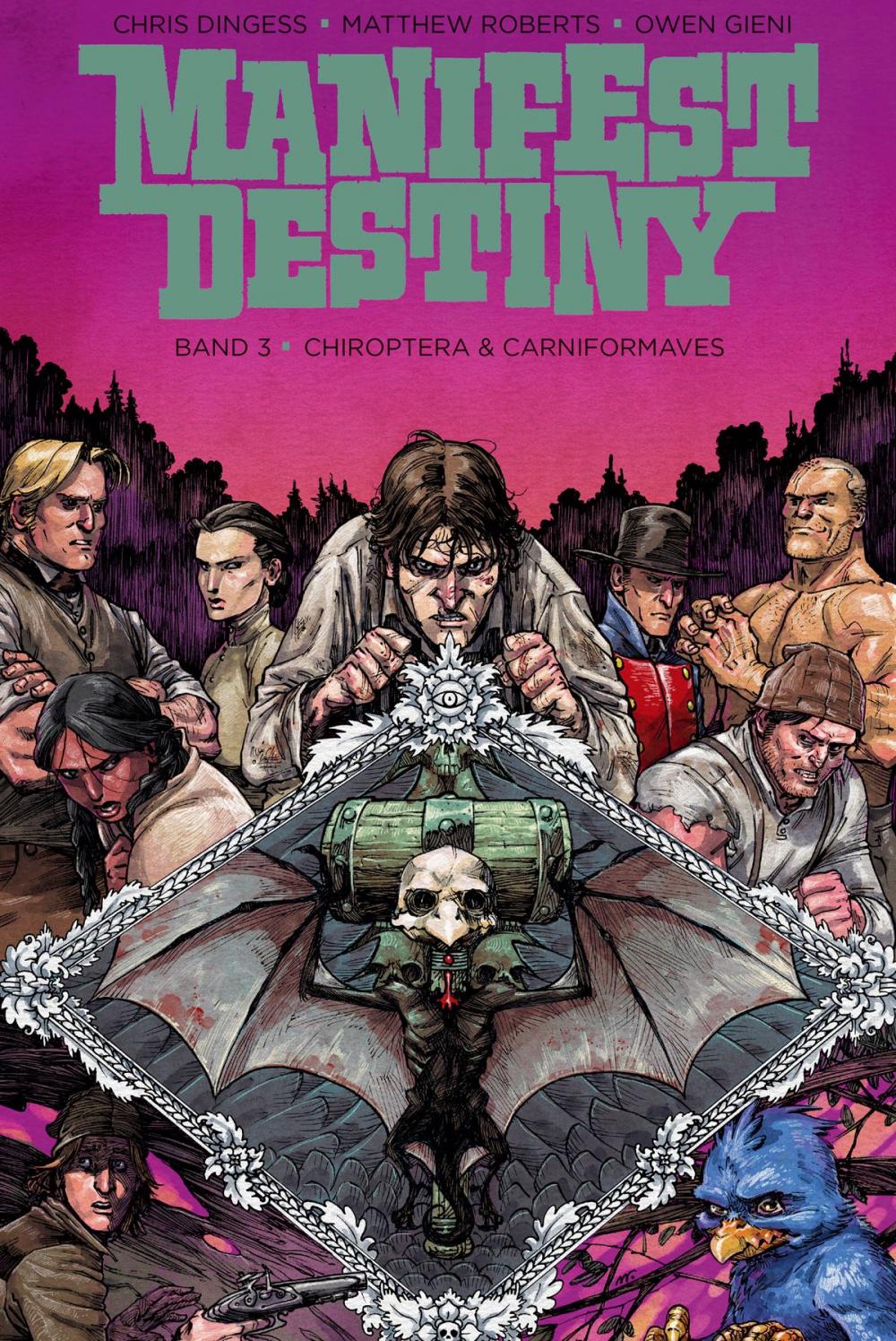 Big bigCover of Manifest Destiny 3: Chiroptera & Carniformaves