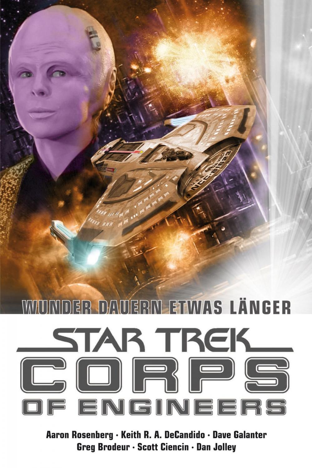 Big bigCover of Star Trek - Corps of Engineers Sammelband 3: Wunder dauern etwas länger