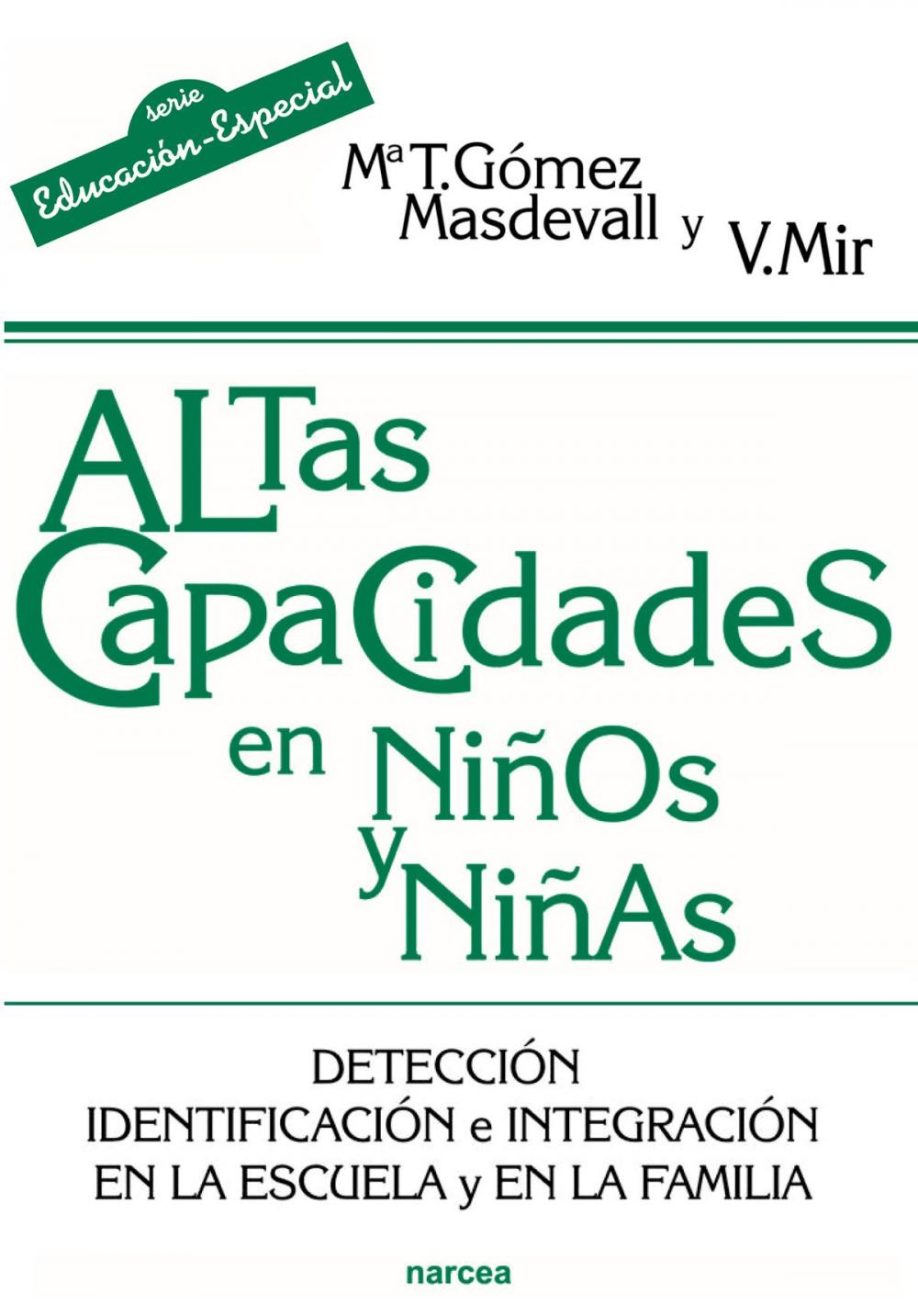 Big bigCover of Altas capacidades en niños y niñas