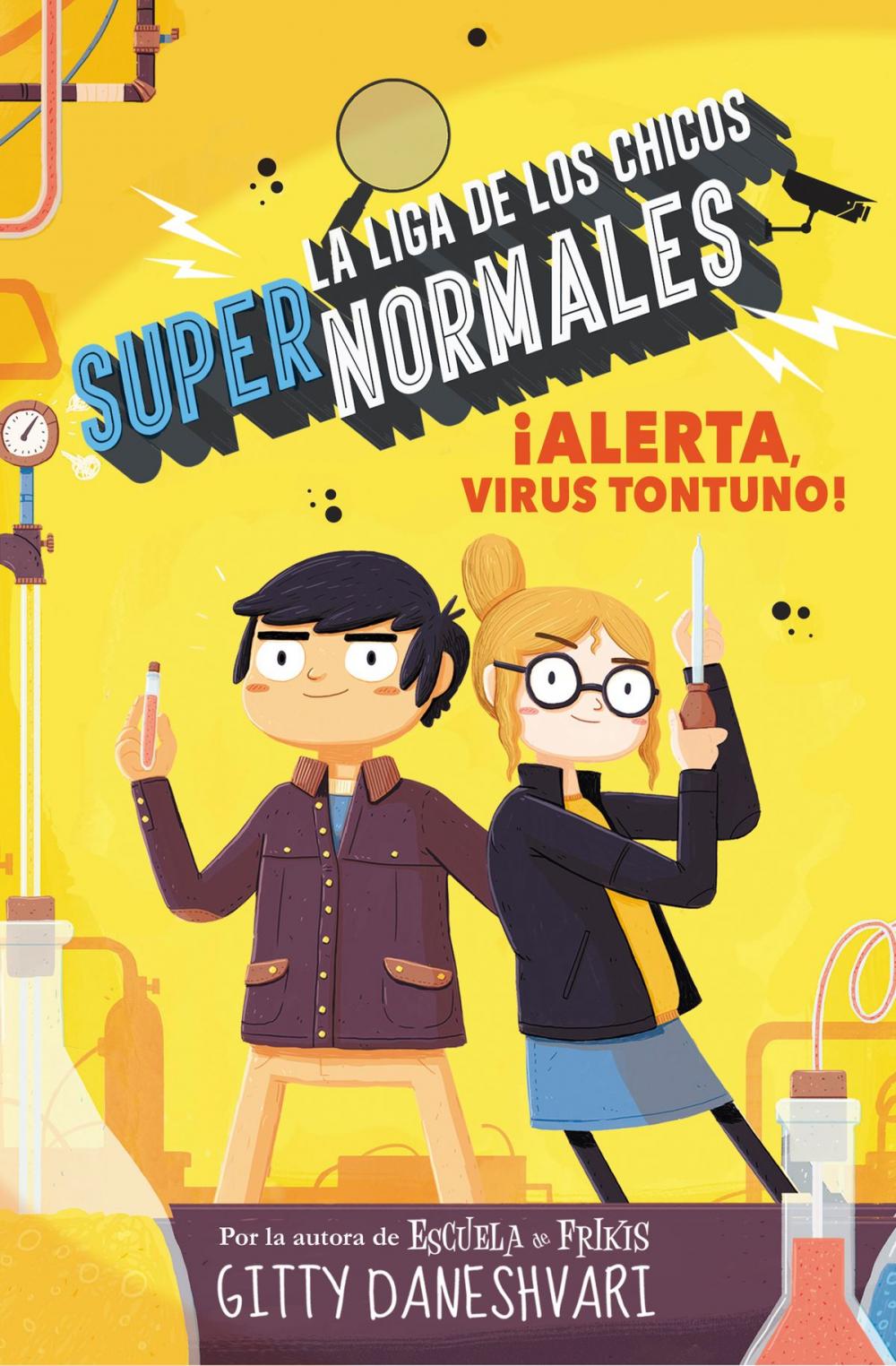 Big bigCover of ¡Alerta, virus tontuno! (La liga de los chicos súper normales 2)