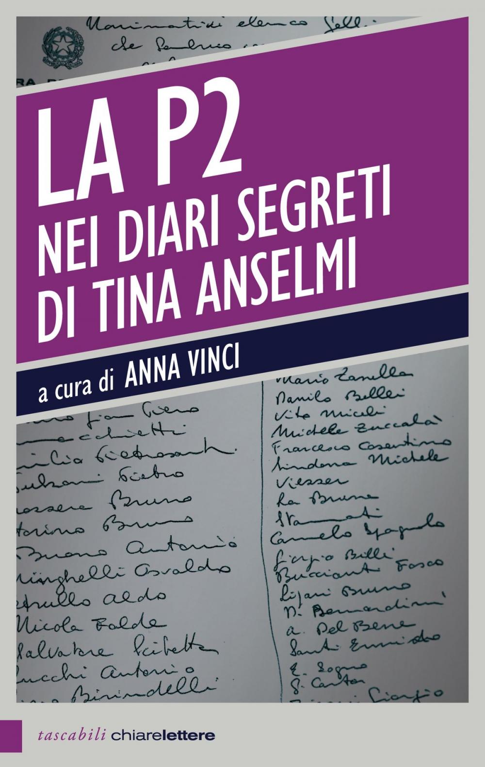 Big bigCover of La P2 nei diari segreti di Tina Anselmi