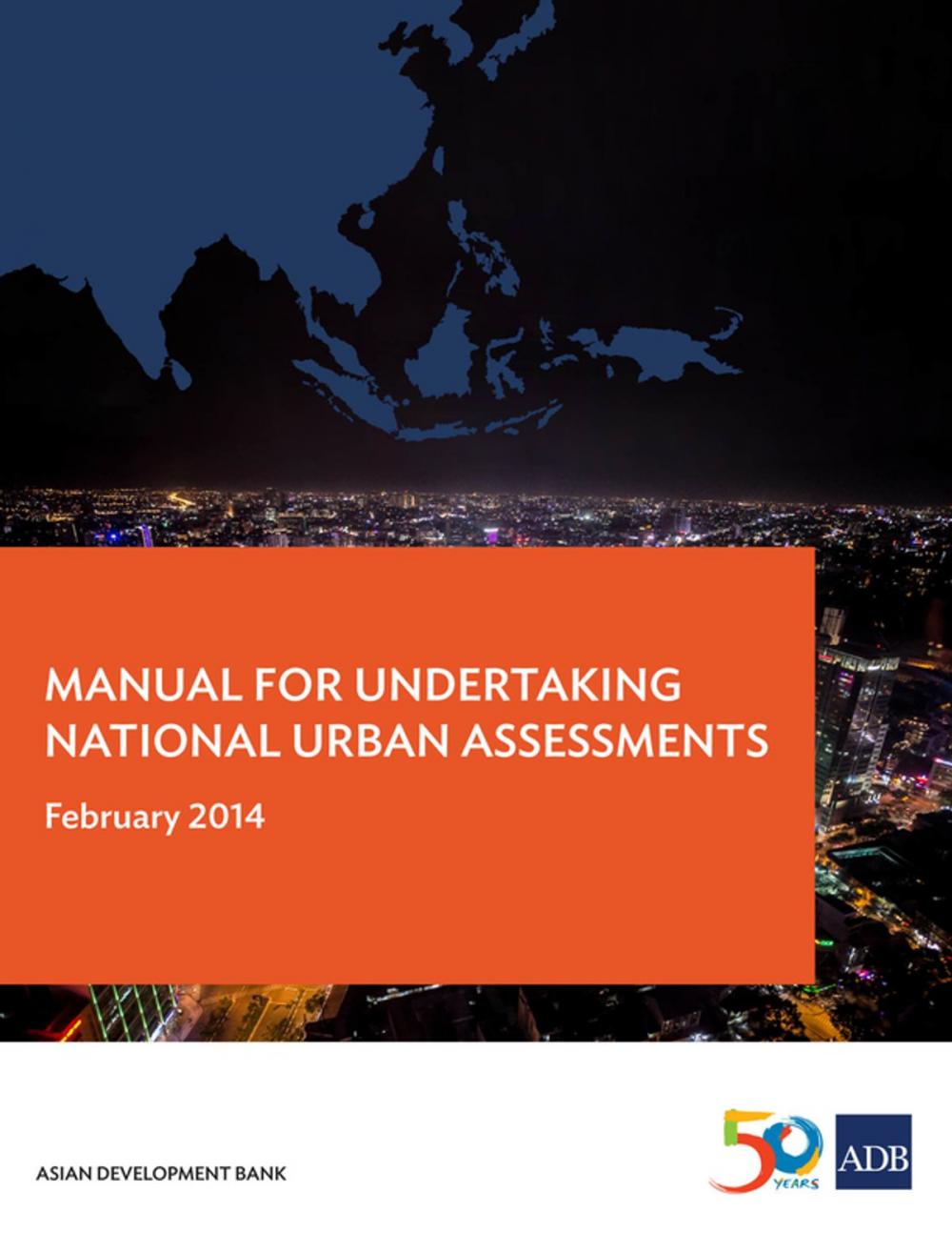 Big bigCover of Manual for Undertaking National Urban Assessments