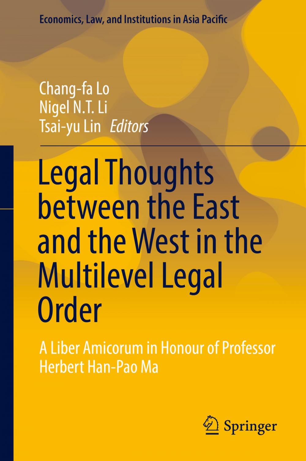 Big bigCover of Legal Thoughts between the East and the West in the Multilevel Legal Order