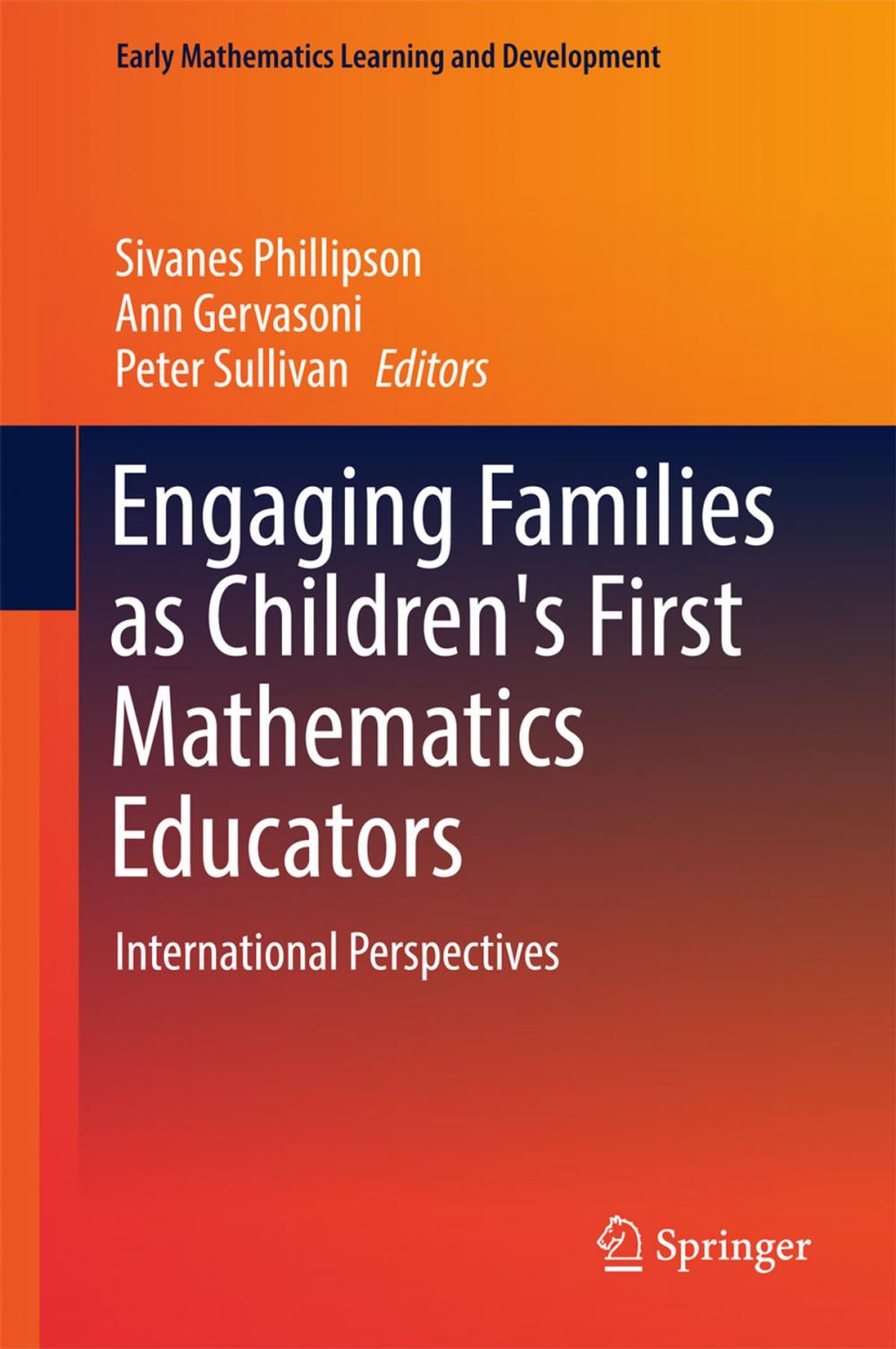 Big bigCover of Engaging Families as Children's First Mathematics Educators