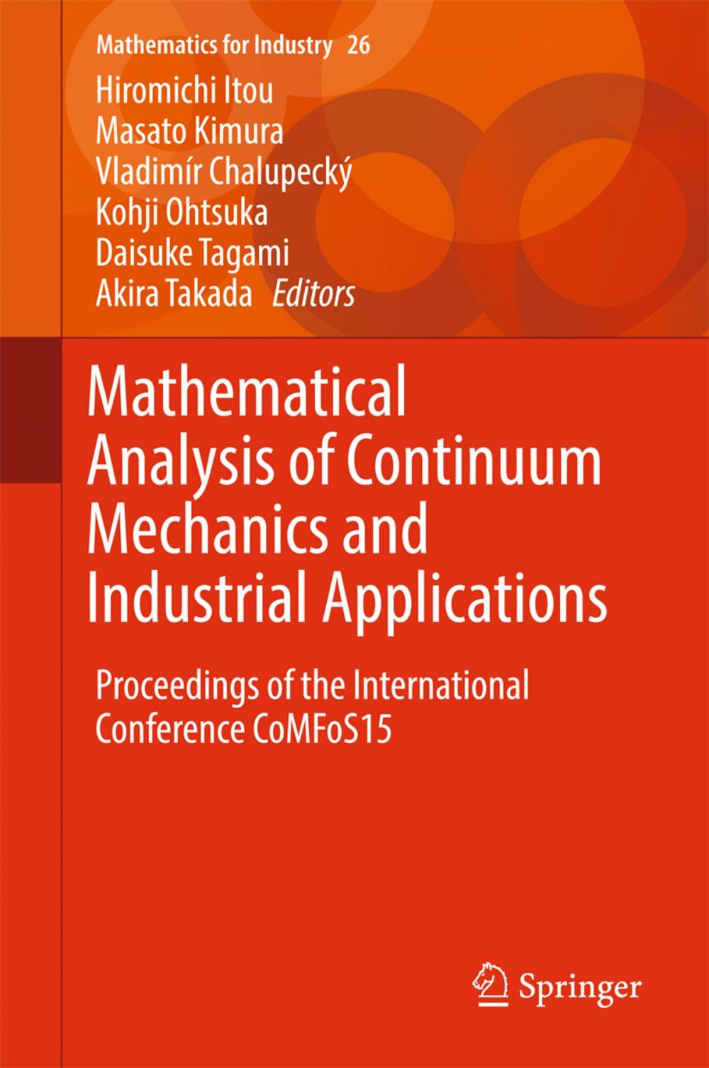 Big bigCover of Mathematical Analysis of Continuum Mechanics and Industrial Applications