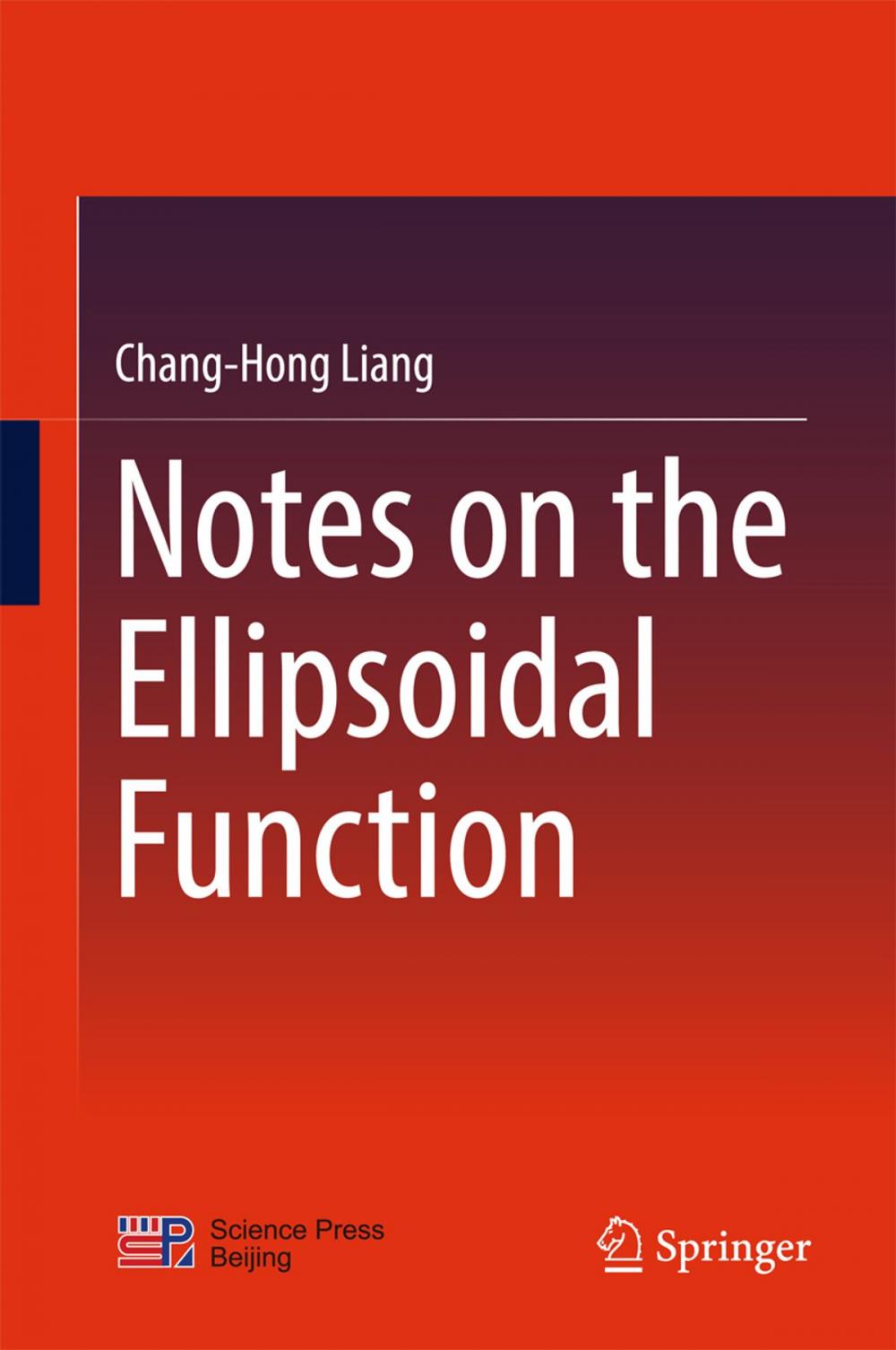 Big bigCover of Notes on the Ellipsoidal Function