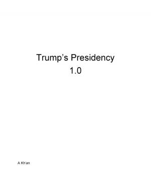 bigCover of the book Trump’s Presidency 1.0 by 