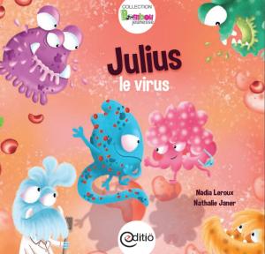 Book cover of Julius le virus