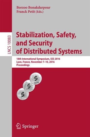 Cover of the book Stabilization, Safety, and Security of Distributed Systems by 