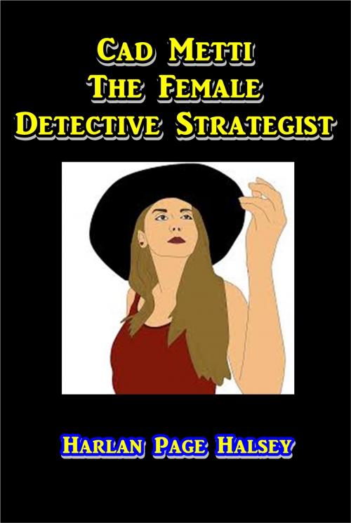 Cover of the book Cad Metti, the Female Detective Strategist by Harlan Page Halsey, Green Bird Press