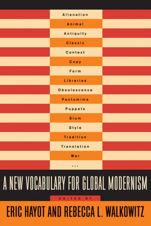 Cover of the book A New Vocabulary for Global Modernism by , Columbia University Press