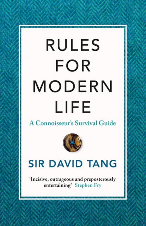 Cover of the book Rules for Modern Life by Sir David Tang, Penguin Books Ltd