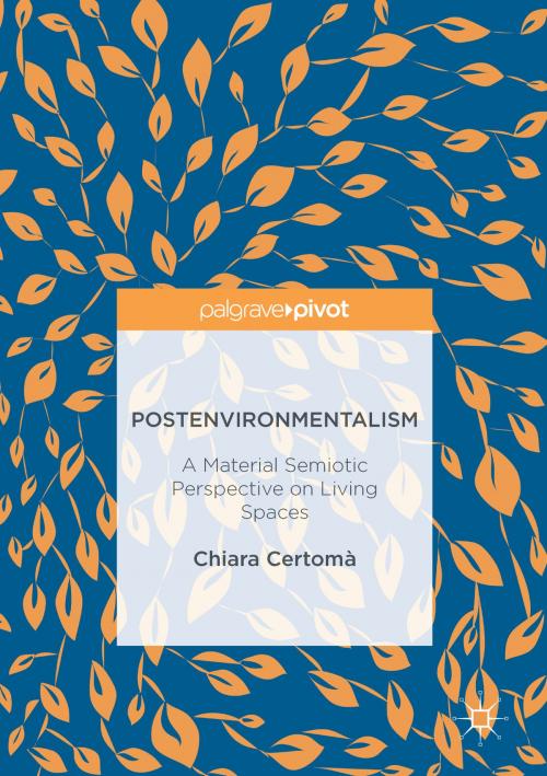 Cover of the book Postenvironmentalism by Chiara Certomà, Palgrave Macmillan US