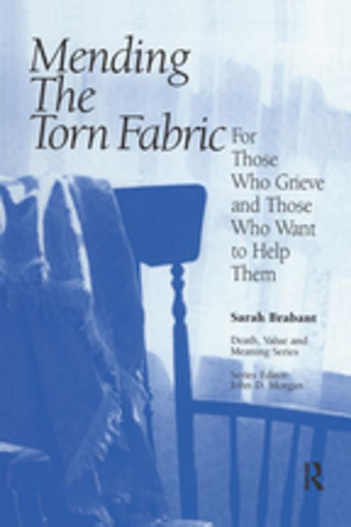 Cover of the book Mending the Torn Fabric by Sarah Brabant, Taylor and Francis