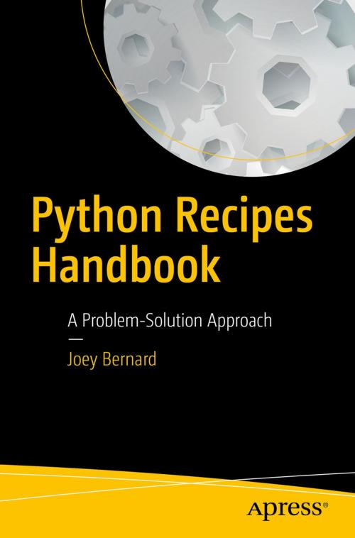 Cover of the book Python Recipes Handbook by Joey Bernard, Apress