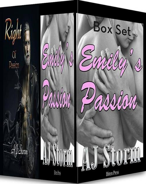 Cover of the book Emily's Passion and Right of Passion Box Set by AJ Storm, Bitten Press LLC