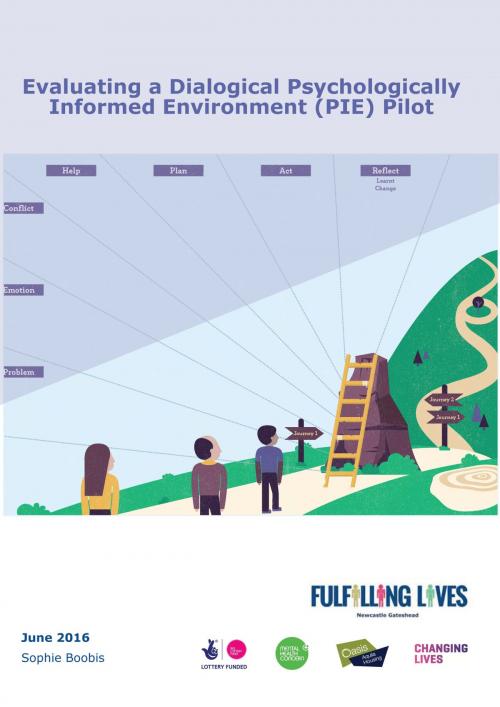 Cover of the book Evaluation of a Dialogical Psychologically Informed Environment (PIE) Pilot by Sophie Boobis, Loving Healing Press