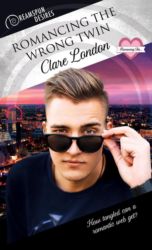 Cover of the book Romancing the Wrong Twin by Clare London, Dreamspinner Press