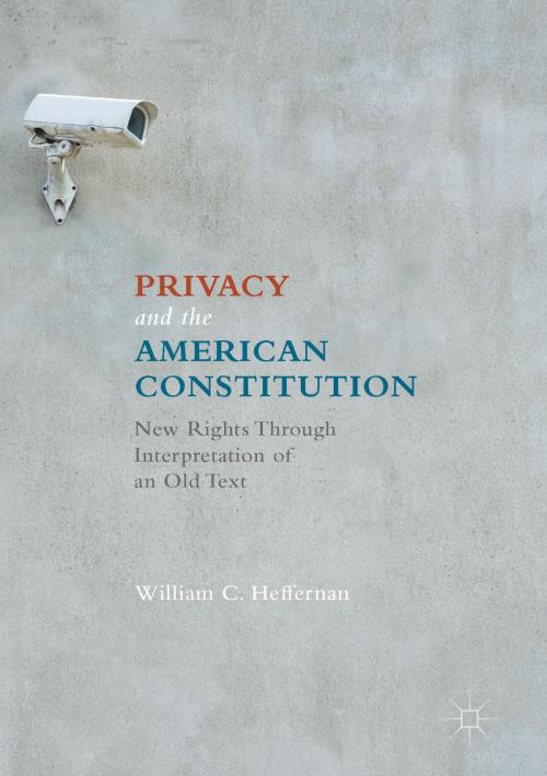 Cover of the book Privacy and the American Constitution by William C. Heffernan, Springer International Publishing